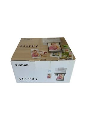 NEW Canon SELPHY Compact Photo Printer CP1300 - White